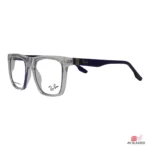 TR202304 glasses in trans blue — angle view