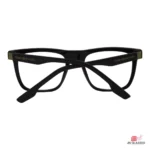 TR202305 glasses in shine black — back view