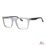 TR202305 glasses in trans blue — angle view