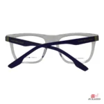 TR202305 glasses in trans blue — back view