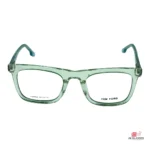 tr202306 glasses in trans green — front view