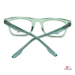 tr202306 glasses in trans green — back view