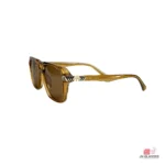 uj36009 sunglasses in brown — angle view