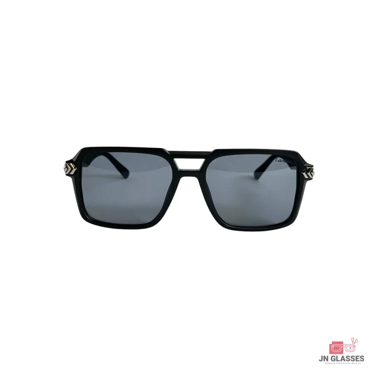 uj36009 sunglasses in matt black — front view