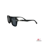 uj36009 sunglasses in matt black — angle view