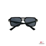 uj36009 sunglasses in matt black — folded view
