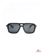w6065 sunglasses in black golden — front view