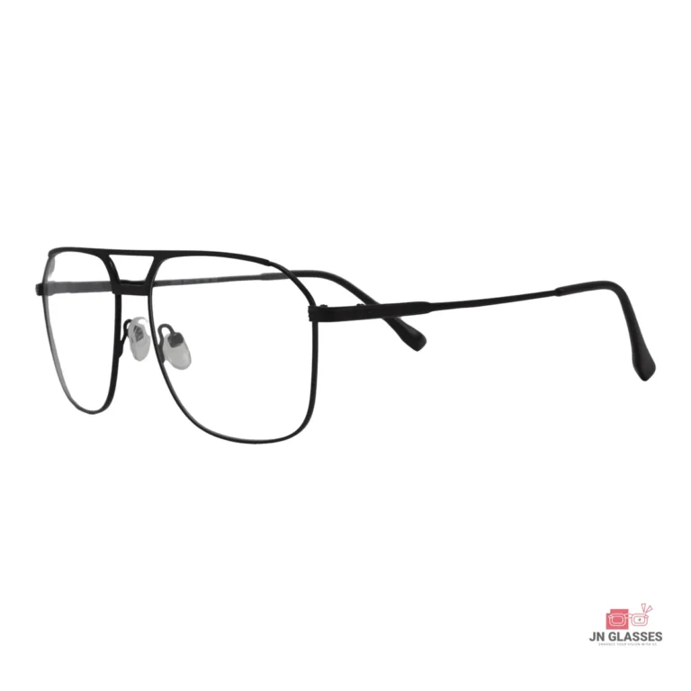 2303 glasses in black — angle view