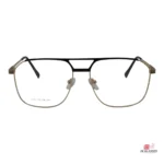 2303 glasses in golden black — front view