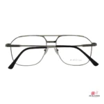 2303 glasses in silver black — back view