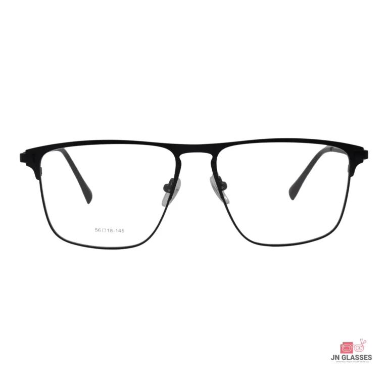 2306 glasses in black — front view