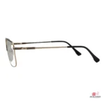 2307 glasses in golden black — side view