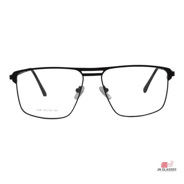 2308 glasses in black — front view