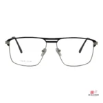 2308 glasses in silver black — front view