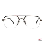 6101 glasses in golden black — front view