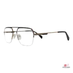 6101 glasses in golden black — angle view