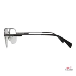 6101 glasses in silver black — side view