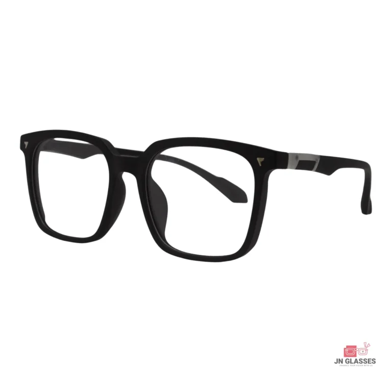 6809 glasses in black — angle view