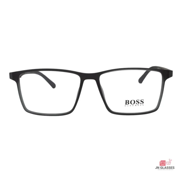 9805 glasses in matt black — front view