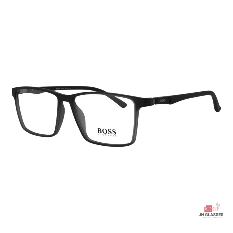 9805 glasses in matt black — angle view