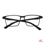9805 glasses in matt black — back view