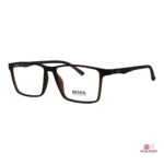 9805 glasses in matt brown — angle view
