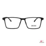 9805 glasses in shine black — front view