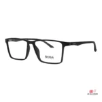 9805 glasses in shine black — angle view