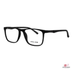 9807 glasses in matt black — angle view