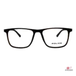 9807 glasses in matt brown — front view