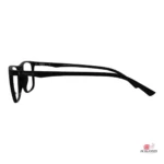 9807 glasses in shine black — side view