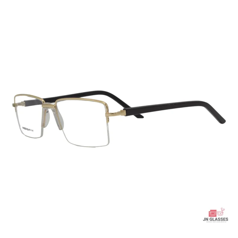 mn8813 glasses in golden black — angle view