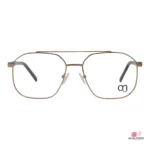 obm201a glasses in golden green— front view