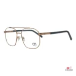 obm201a glasses in golden green — angle view