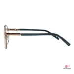 obm201a glasses in golden green — side view