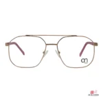 obm201a glasses in golden pink — front view