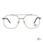 obm201a glasses in golden red — front view