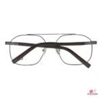 obm201a glasses in gun metal brown — back view
