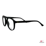 tr202308 glasses in shine black — angle view