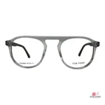 tr202308 glasses in transparent blue — front view