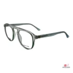 tr202308 glasses in transparent green — angle view