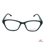 tr202309 glasses in shine black — front view