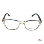 tr202309 glasses in transparent blue — front view