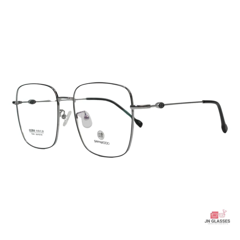 1009 glasses in silver black — angle