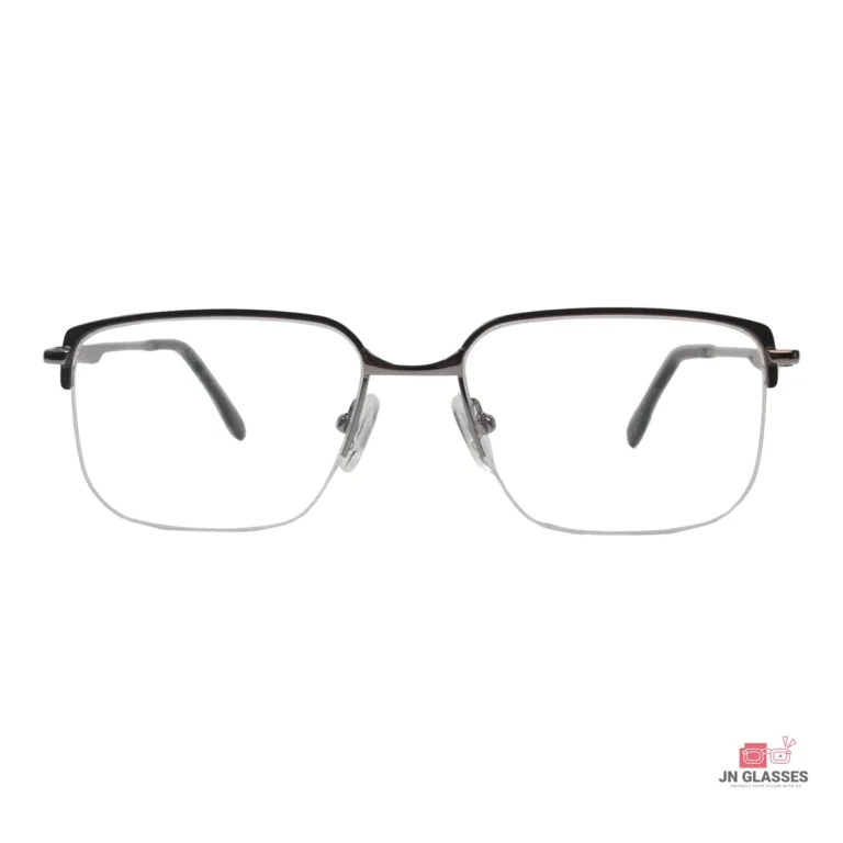 2218 glasses in silver black — front