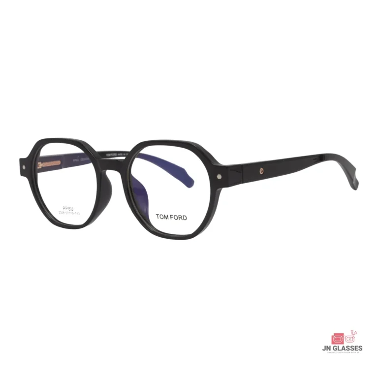 tomford-2308 glasses in black — angle view