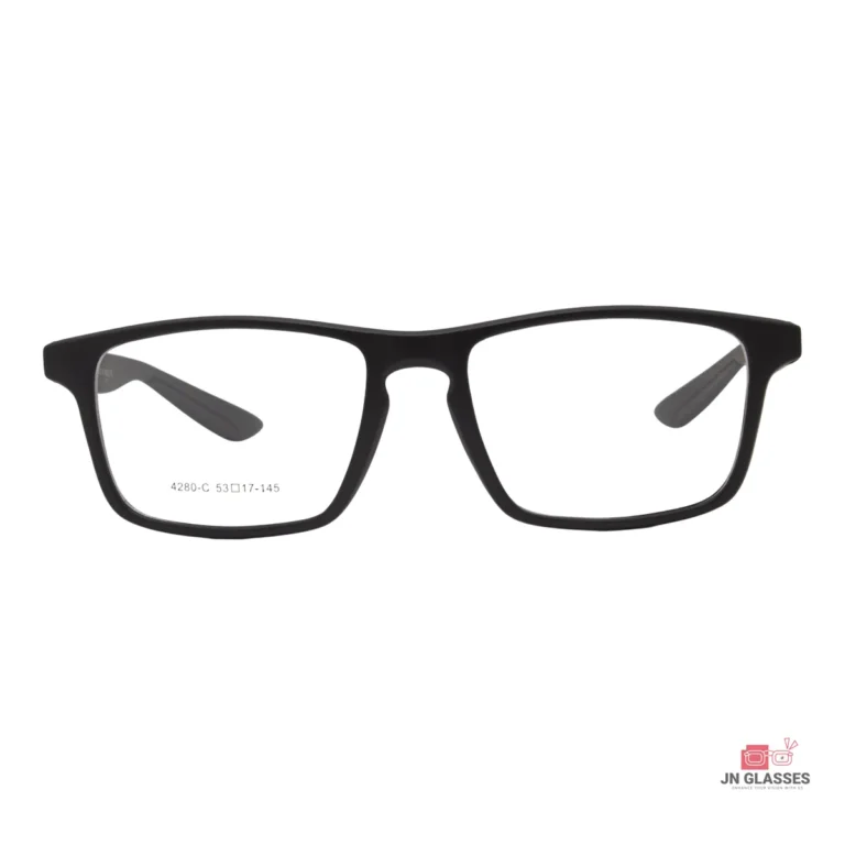 4280-c glasses in black — front