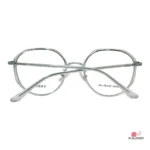 jn50163 glasses in transparent green — back view