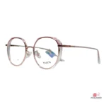 jn50163 glasses in transparent pink — angle view