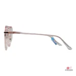 jn50163 glasses in transparent pink — side view